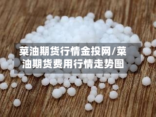 菜油期货行情金投网/菜油期货费用行情走势图