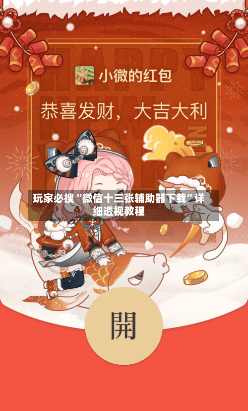 玩家必搜“微信十三张辅助器下载”详细透视教程