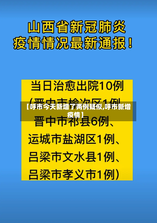 【呼市今天新增了两例疑似,呼市新增疫情】
