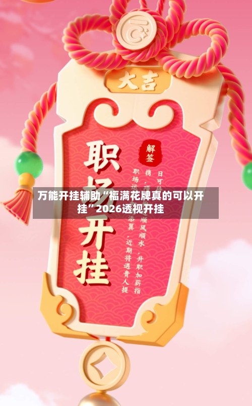 万能开挂辅助“福满花牌真的可以开挂”2026透视开挂