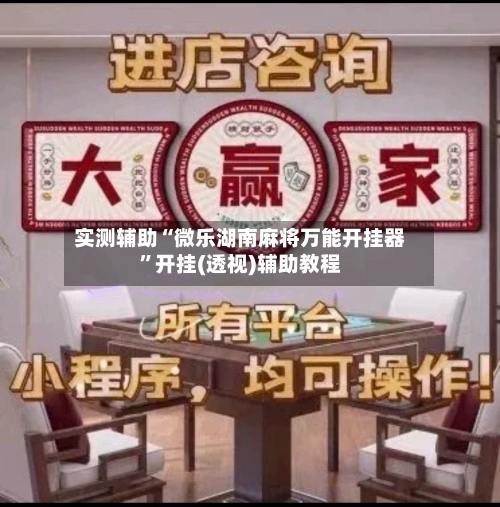 实测辅助“微乐湖南麻将万能开挂器”开挂(透视)辅助教程