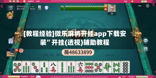 [教程经验]微乐麻将开挂app下载安装”开挂(透视)辅助教程