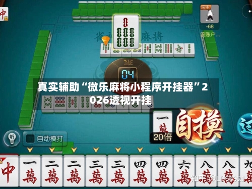 真实辅助“微乐麻将小程序开挂器”2026透视开挂