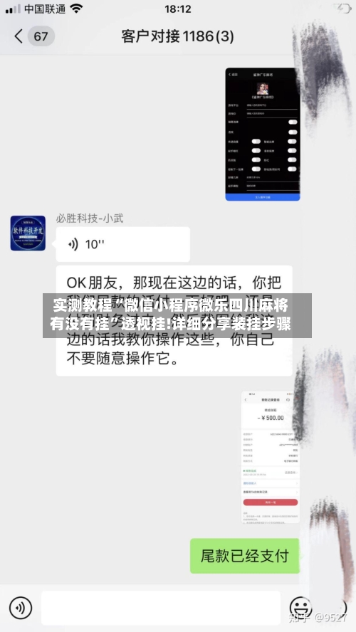 实测教程“微信小程序微乐四川麻将有没有挂”透视挂!详细分享装挂步骤