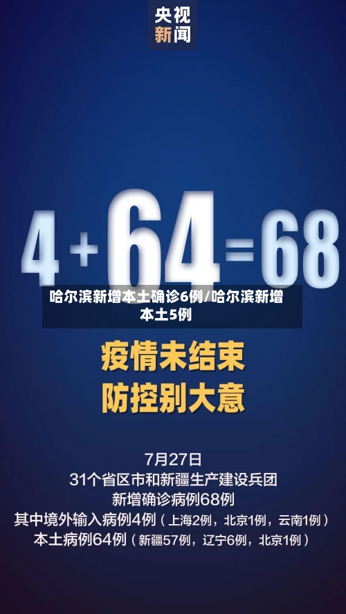 哈尔滨新增本土确诊6例/哈尔滨新增本土5例