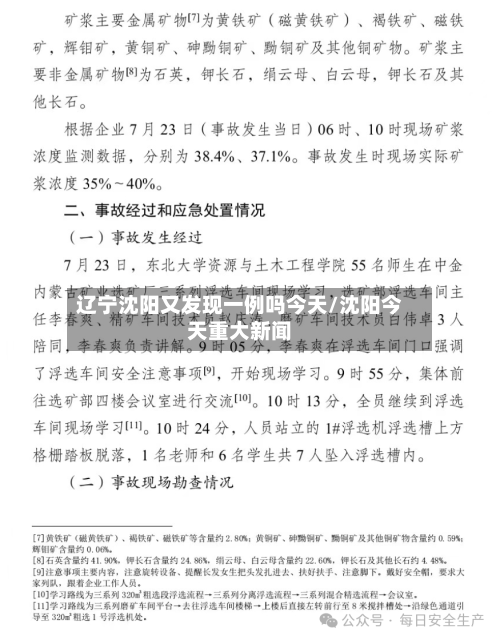 辽宁沈阳又发现一例吗今天/沈阳今天重大新闻