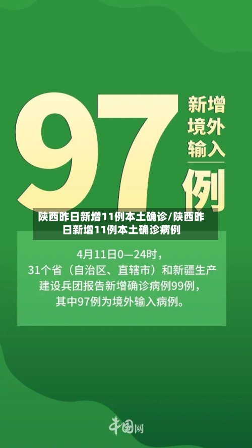 陕西昨日新增11例本土确诊/陕西昨日新增11例本土确诊病例