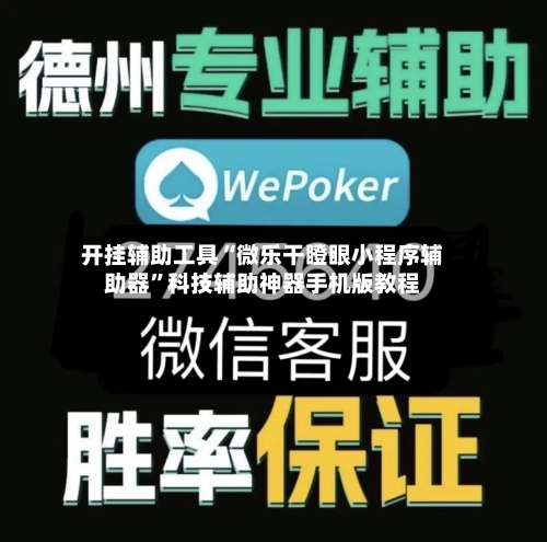 开挂辅助工具“微乐干瞪眼小程序辅助器”科技辅助神器手机版教程