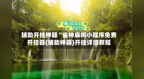 辅助开挂神器“雀神麻将小程序免费开挂器(辅助神器)开挂详细教程