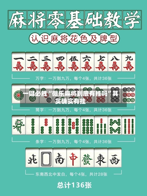 一键必胜“微乐麻将到底有挂吗”其实确实有挂