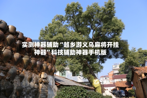 实测神器辅助“越乡游义乌麻将开挂神器”科技辅助神器手机版