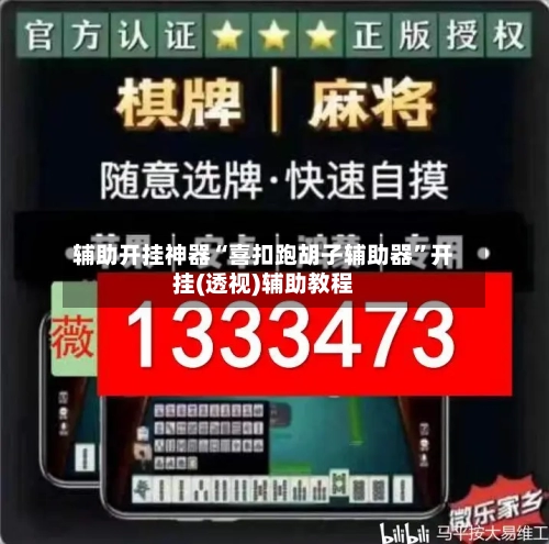 辅助开挂神器“喜扣跑胡子辅助器”开挂(透视)辅助教程