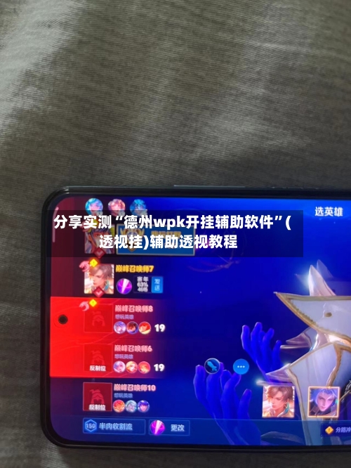 分享实测“德州wpk开挂辅助软件”(透视挂)辅助透视教程