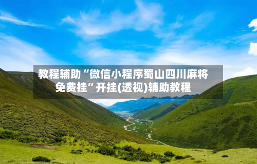 教程辅助“微信小程序蜀山四川麻将免费挂”开挂(透视)辅助教程