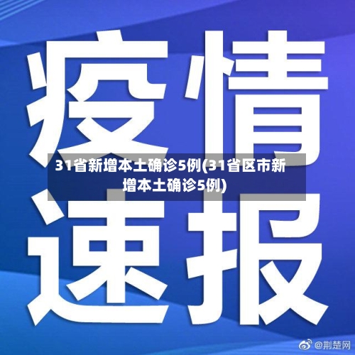 31省新增本土确诊5例(31省区市新增本土确诊5例)