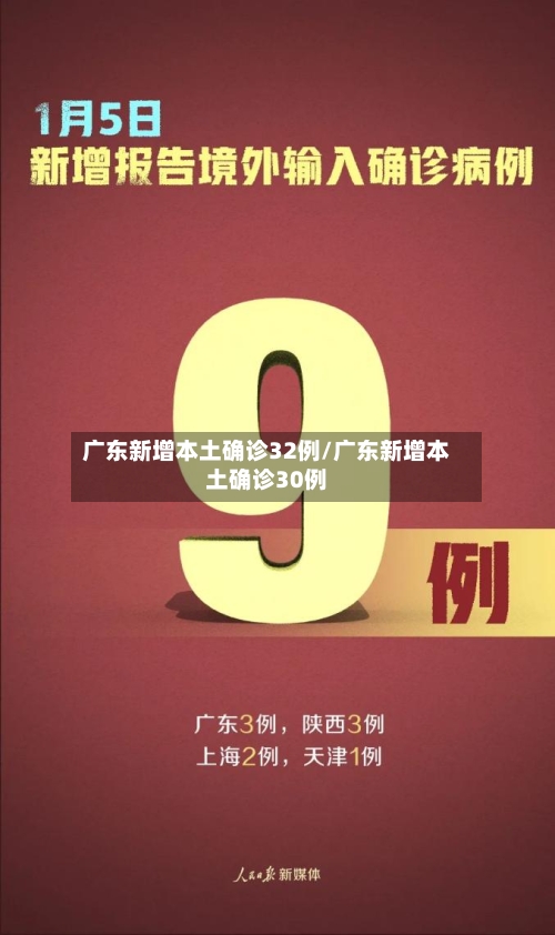 广东新增本土确诊32例/广东新增本土确诊30例