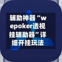 辅助神器“wepoker透视挂辅助器”详细开挂玩法