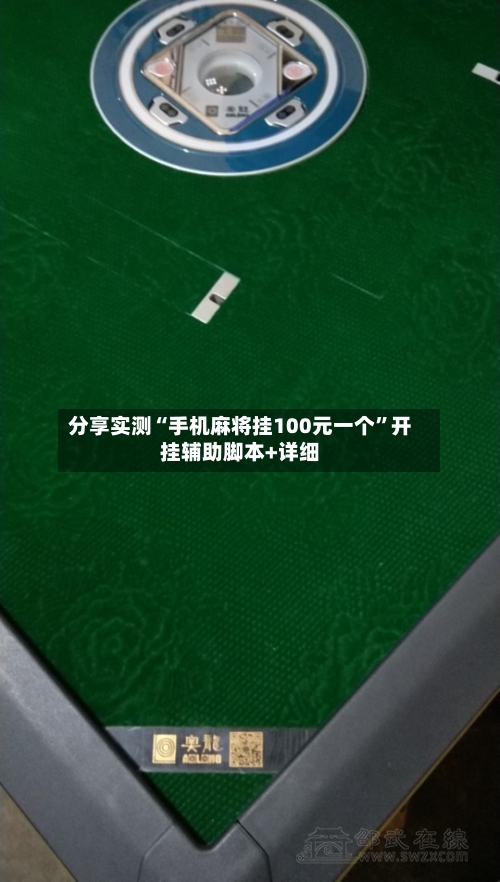分享实测“手机麻将挂100元一个”开挂辅助脚本+详细