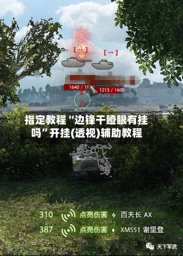 指定教程“边锋干瞪眼有挂吗”开挂(透视)辅助教程