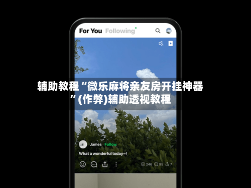 辅助教程“微乐麻将亲友房开挂神器”(作弊)辅助透视教程