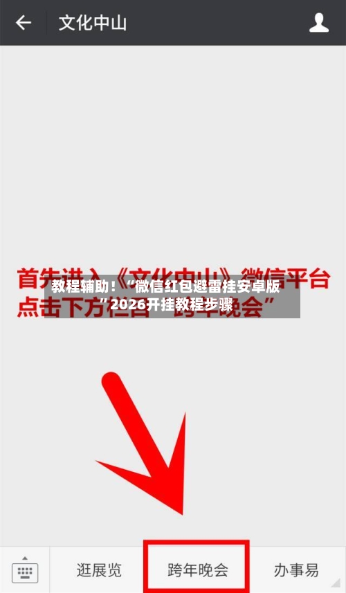 教程辅助！“微信红包避雷挂安卓版”2026开挂教程步骤