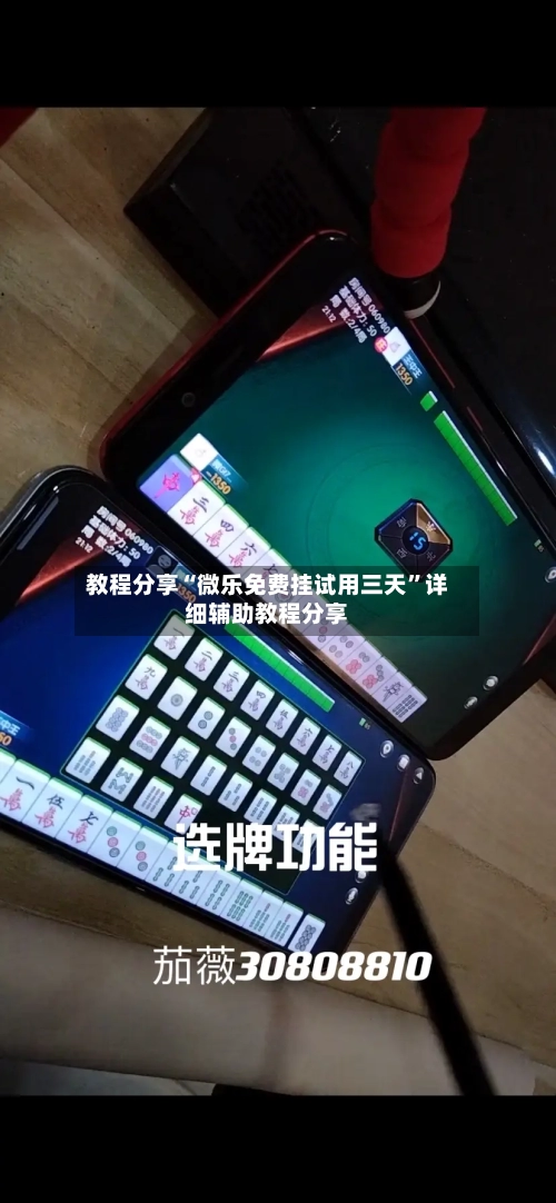 教程分享“微乐免费挂试用三天”详细辅助教程分享