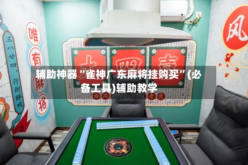 辅助神器“雀神广东麻将挂购买”(必备工具)辅助教学