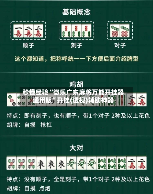秒懂经验“微乐广东麻将万能开挂器通用版”开挂(透视)辅助神器