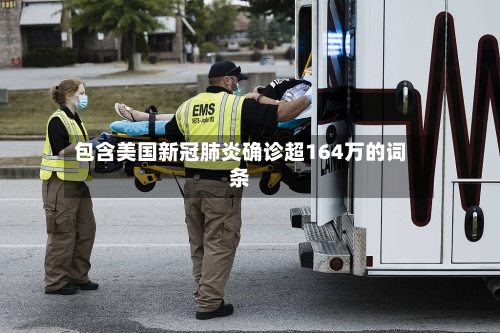包含美国新冠肺炎确诊超164万的词条