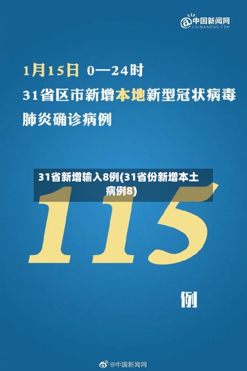 31省新增输入8例(31省份新增本土病例8)