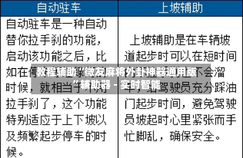 教程辅助“微友麻将外卦神器通用版”辅助器 - 实时智能
