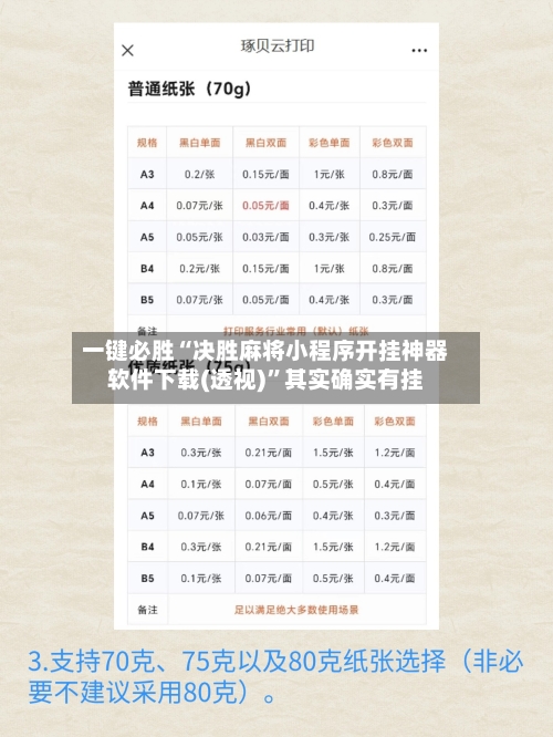 一键必胜“决胜麻将小程序开挂神器软件下载(透视)”其实确实有挂