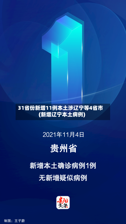 31省份新增11例本土涉辽宁等4省市(新增辽宁本土病例)
