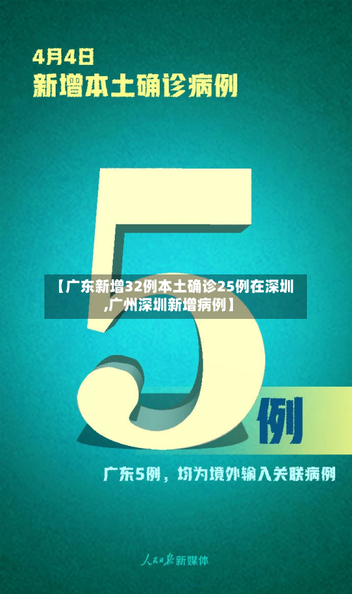 【广东新增32例本土确诊25例在深圳,广州深圳新增病例】