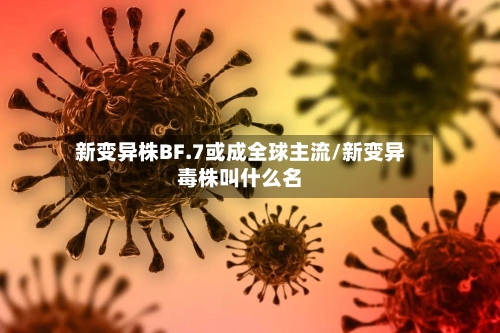 新变异株BF.7或成全球主流/新变异毒株叫什么名