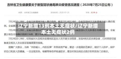 辽宁新增13例本土无症状/辽宁新增本土无症状2例