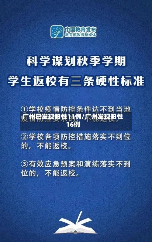 广州已发现阳性11例/广州发现阳性16例