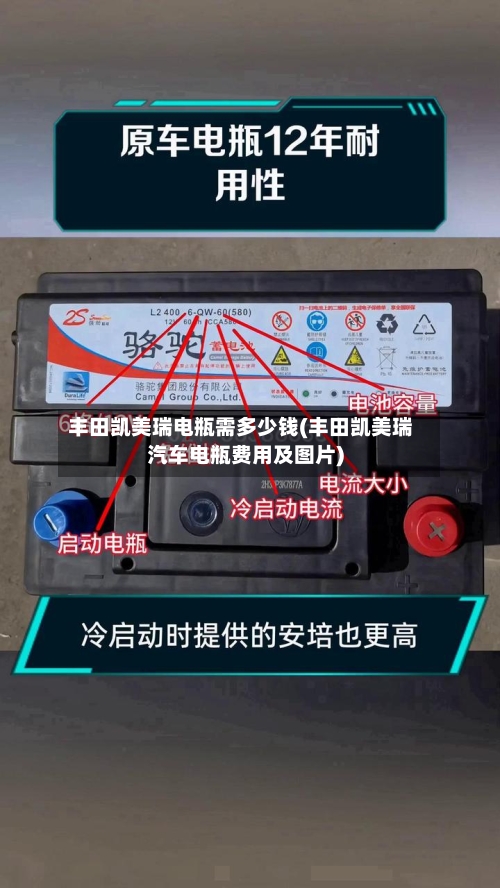 丰田凯美瑞电瓶需多少钱(丰田凯美瑞汽车电瓶费用及图片)