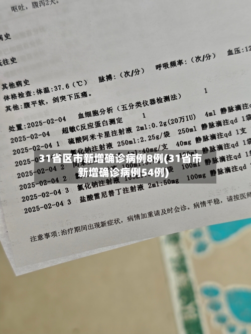 31省区市新增确诊病例8例(31省市新增确诊病例54例)