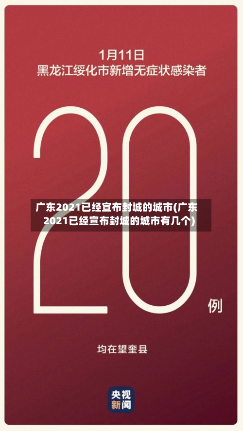 广东2021已经宣布封城的城市(广东2021已经宣布封城的城市有几个)