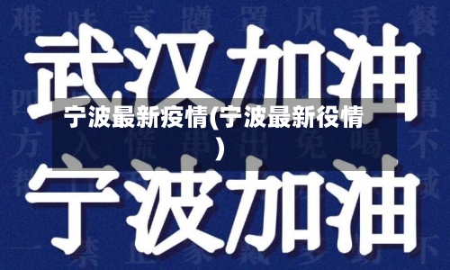 宁波最新疫情(宁波最新役情)