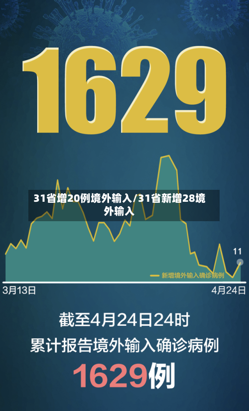 31省增20例境外输入/31省新增28境外输入