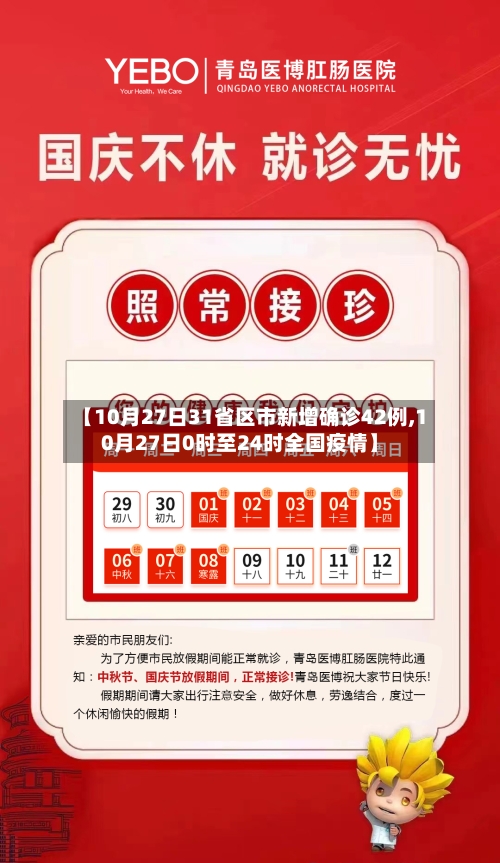 【10月27日31省区市新增确诊42例,10月27日0时至24时全国疫情】