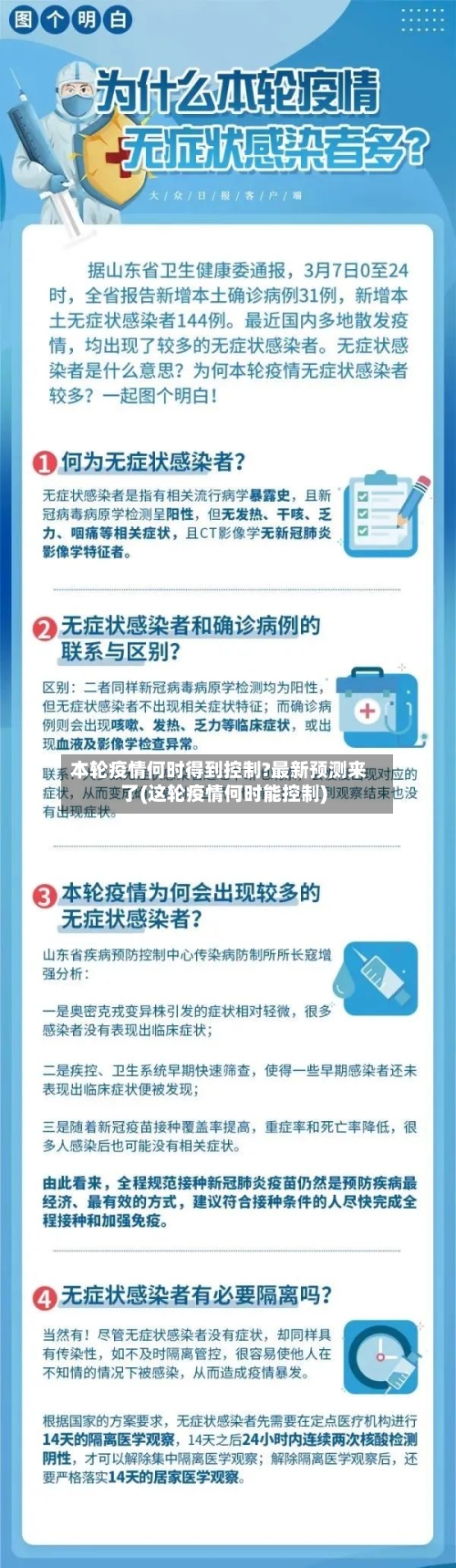 本轮疫情何时得到控制?最新预测来了(这轮疫情何时能控制)