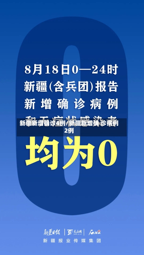 新疆新增确诊4例/新疆新增确 诊病例2例