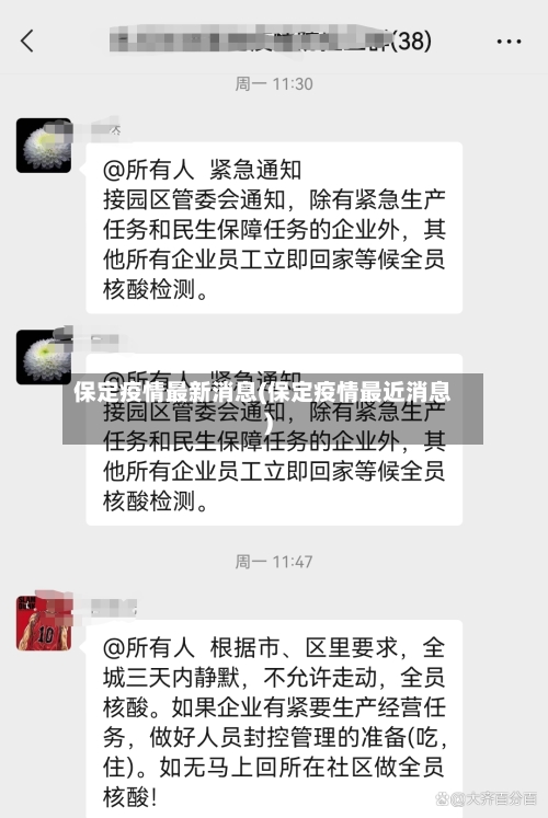 保定疫情最新消息(保定疫情最近消息)