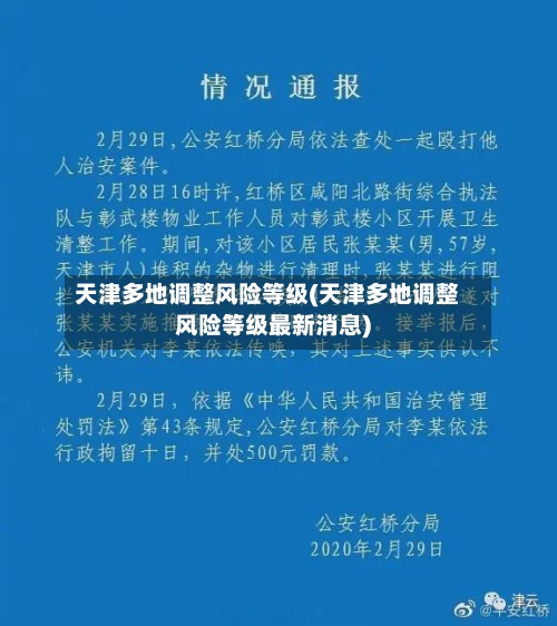 天津多地调整风险等级(天津多地调整风险等级最新消息)