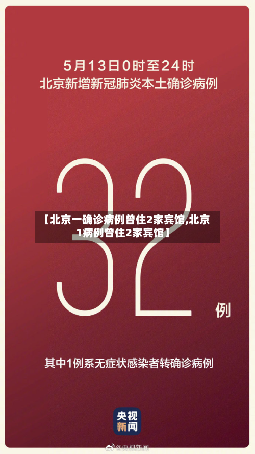 【北京一确诊病例曾住2家宾馆,北京1病例曾住2家宾馆】